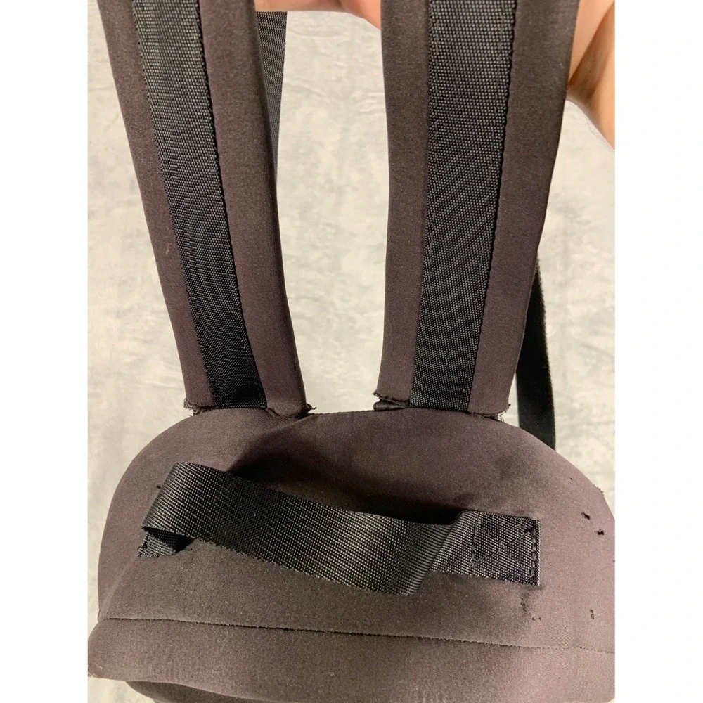 Alo Yoga Avenue Neoprene Backpack Black Athleisure Gym Bag For Parts Repair